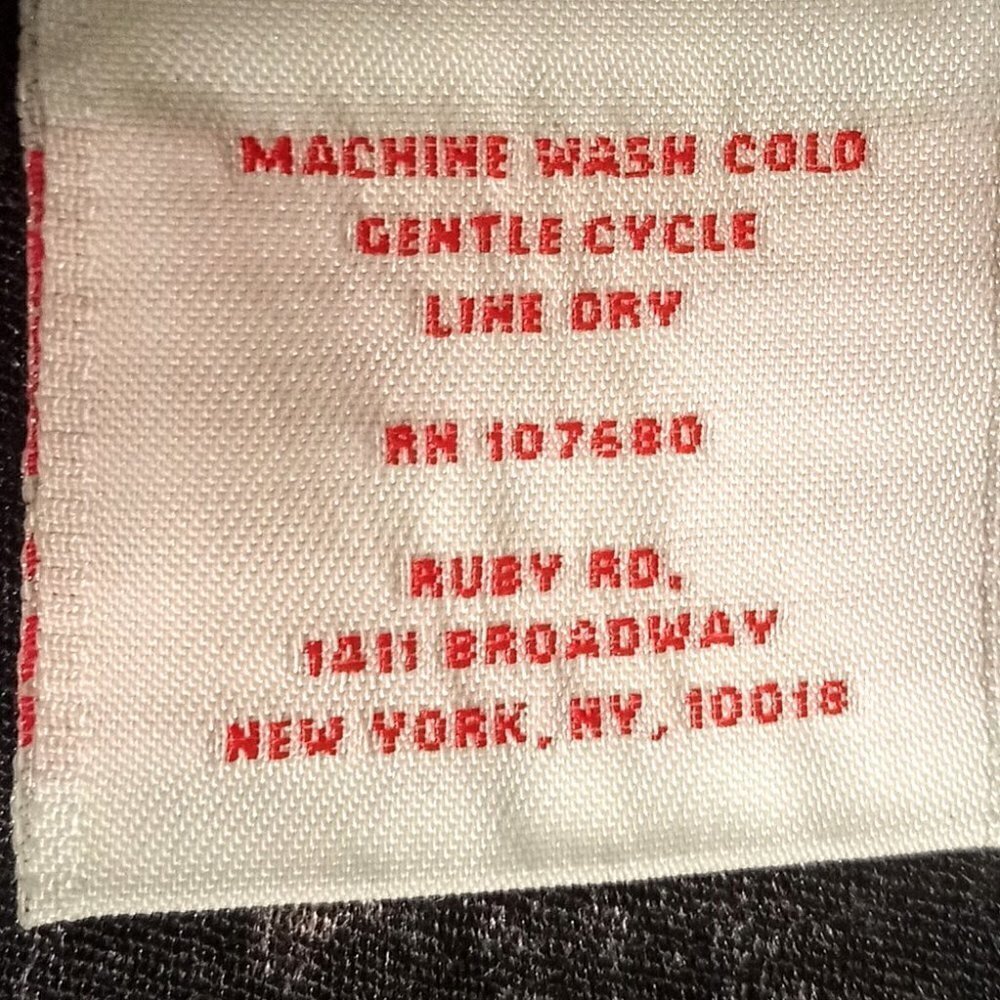 Ruby Rd. Black Bronze Abstract Print Jacket - image 8